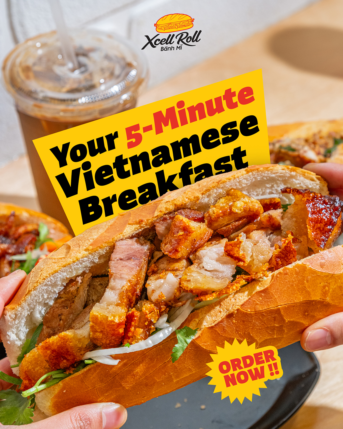 Crunchy on the outside.<br>Loaded with flavour inside.