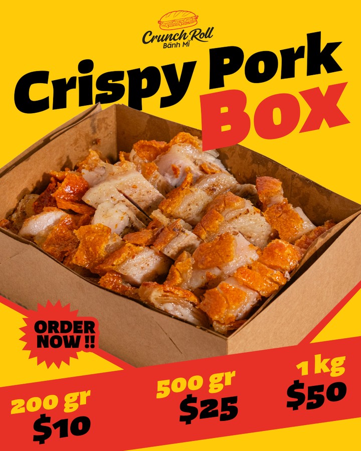 Crunch your way through this box of golden goodness.